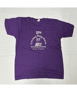 Vintage Miller Lite Beer Cerebral Palsy Fun Run Single Stitch T Shirt 19... - $378.85 MXN