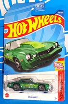 Hot Wheels 2022 Then And Now Series #248 &#39;81 Camaro Mtflk Green w/ 5SPs - £2.27 GBP
