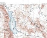 Hawthorne Quadrangle Nevada-California 1911 Map USGS 1:250,000 Scale Top... - $22.89