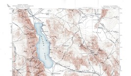 Hawthorne Quadrangle Nevada-California 1911 Map USGS 1:250,000 Scale Topographic - £18.29 GBP