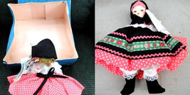 vintage MADAM B ALEXANDER DOLL w box YUGOSLAVIA eyes open New York - £22.67 GBP