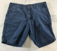 American Easgle Shorts Herren 33 Marineblau Above Knietaschen Zip Fly Kl... - $19.78