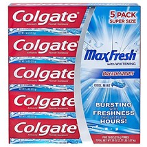 Colgate 292255 Maxfresh 7.6 Ounce (Pack of 5) - £19.73 GBP