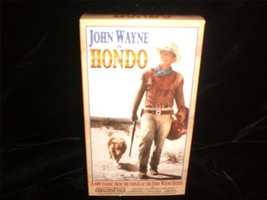 VHS Hondo 1953 John Wayne, Geraldine Page, Ward Bond, James Arness - $8.00