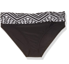 Ellen Tracy Women&#39;s Black and White Bikini Bottom Size 10 New with tags - $11.69