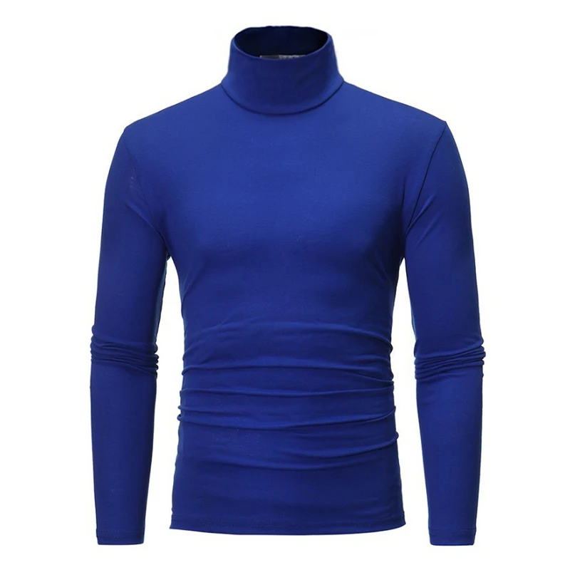 Mens neck s Thin Red Wine Pullovers  For Men Solid Office Cotton  Clothing Male  - £85.56 GBP