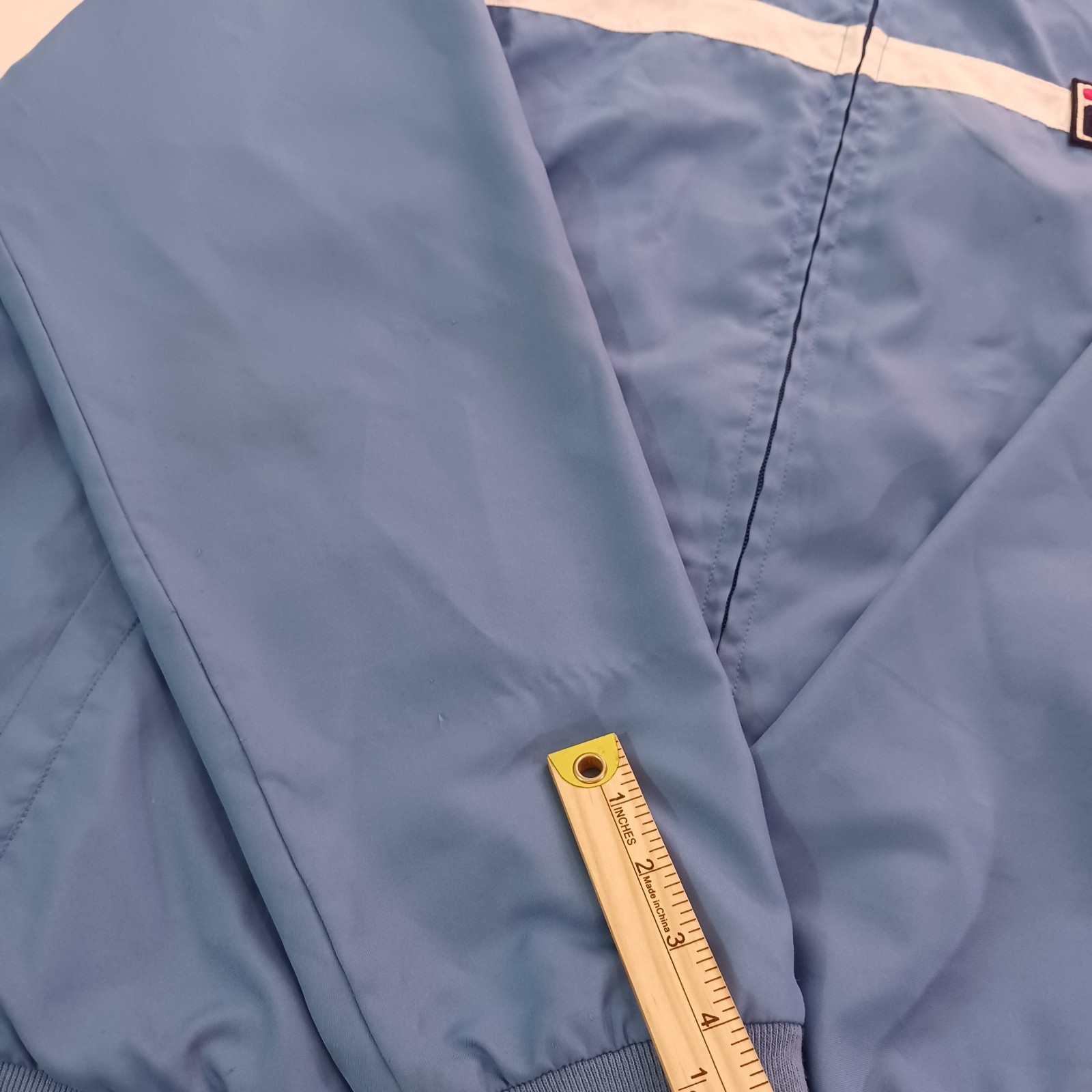 Fila Sony Ericsson Full Zip Tennis Warmup Jacket Blue Men's XL VTG Master Miami Item image 4