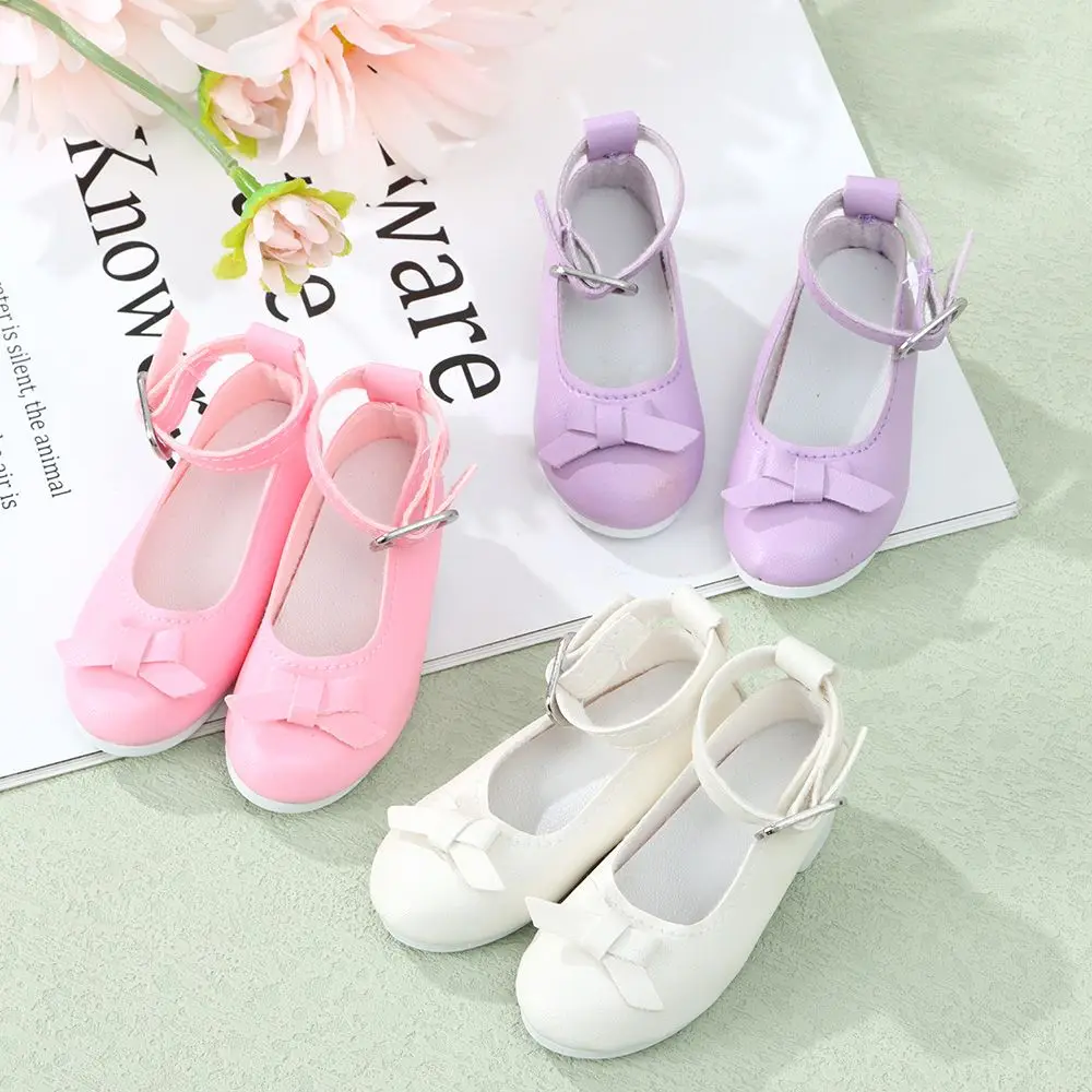 Play 1/3 7.8CM Fashion Doll High Heel Shoes PU Leather Princess Shoes Suitable f - £23.23 GBP
