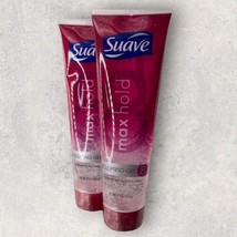 2 x Suave Essentials 8 Max Hold Styling Gel For Long-Lasting Hold, 9oz - £23.22 GBP