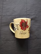 &quot;Hope&quot; Pfalttzgraff 16oz Coffee/Tea Floral Multicolor Cup/Mug Rare Item  - $14.85