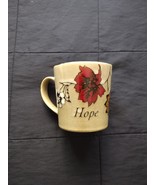 &quot;Hope&quot; Pfalttzgraff 16oz Coffee/Tea Floral Multicolor Cup/Mug Rare Item  - £11.62 GBP