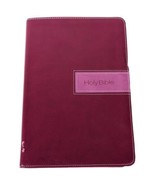 Pink Holy Bible NIV Version Soft Leather Christian White Pages - $25.82