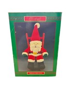 VTG 1994 Rocking Chair Santa Christmas Around the World Message from San... - £21.43 GBP