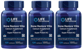 Bone Restore Elite With Super Potent K2 360 Capsule Life Extension - £82.72 GBP