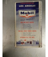 intage Road Map transportation travel Mobil Los Angeles miracle fold gas... - €12,95 EUR