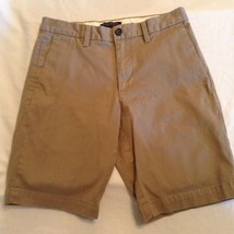 Size 28 Banana Republic shorts Aiden khaki 9.5 inch inseam Mens - $14.99