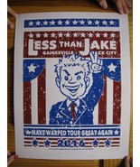 Less Than Jake Poster Concert Make Warped Tour Great Again 2016 - €117,34 EUR