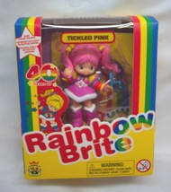Vintage Style 40 Years Rainbow Brite Tickled Pink 2&quot; Pvc Plastic Toy Figure New - £13.04 GBP
