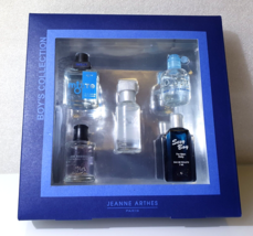 JEANNE ARTHES BOY´S COLLECTION ✱ 5 Mini Miniature Perfumes Gift Box ~ Fr... - £48.78 GBP