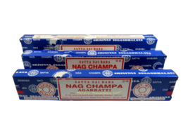 Satya Nag Champa Incense Sticks 15 40 100 250 Grams, Beauty Bar, Room Sp... - $4.91+