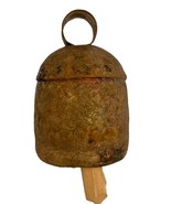 Vintage Primitive Copper Cow Bell - $264.86 MXN
