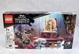 BRAND NEW LEGO #76213 BLACK PANTHER WAKANDA FOREVER KING NAMOR&#39;S THRONE ... - £24.76 GBP