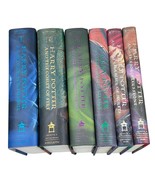 Harry Potter Hardcover Book Set 1-6 By J.K. Rowling Scholastic Edition - $3,168.86 MXN
