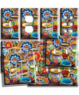 TALAVERA POTTERY VASES PLATE LIGHT SWITCH OUTLET WALL DECOR LATIN FOLK A... - $9.99+