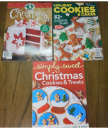 LOT 3 - Magazines Goose Berry Patch Christmas + Simply Sweet Cookies Treats - $12.86