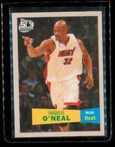 2007 Topps 50TH Anniversary Basketball Trading Card #32 Shaquille O&#39;neal Heat - £3.28 GBP