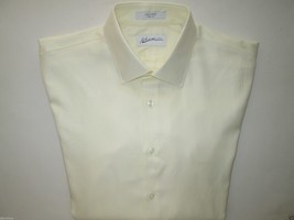 John W. Nordstrom Signature Trim Fit Solids Men Dress Shirt Cotton Balls 15.5|33 - £22.34 GBP