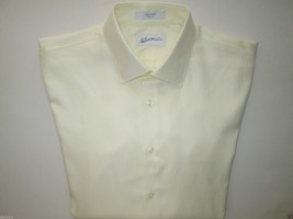 John W. Nordstrom Signature Trim Fit Solids Men Dress Shirt Cotton Balls 15.5|33 - $28.25