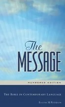 The Message: The Bible in Contemporary Language Numbered Edition - £31.96 GBP