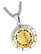FaithHeart Saint Michael/Christopher/Anthony/St. Pendant Oil - $85.49 CAD