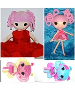 LOT LALALOOPSY FULL DOLL MITTENS FLUFF Build a Bear Jewel Sparkles 20&quot; B... - $96.22 CAD
