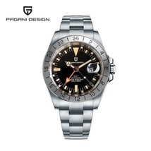 GMT Men&#39;s Automatic Mechanical Watch Pagani Design PD1693 Classic Retro ... - £115.90 GBP