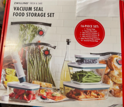 Zwilling Fresh Save La Mer Vacuum Food Storage System 16 Piece Bundles  - $92.00