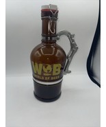 World Of Beer Muster Geschutzt Laughing Man Handle Beer Growler 2L MINT ... - $52.47