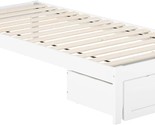 Afi Colorado Twin Extra Long Bed With Foot Drawer And Usb Turbo Charger,... - $237.93