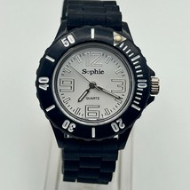 Sophie White Dial Women’s Quartz Watch, Black 35mm Working - $446.38 MXN