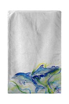 Betsy Drake Betsy&#39;s Dolphins Beach Towel - £54.49 GBP