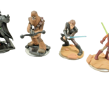 Disney Infinity Star Wars Character Figure Bundle Darth Anakin Chewbacca... - $23.88