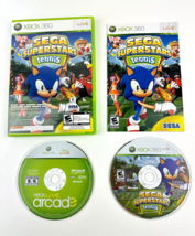 Sega Superstars Tennis Microsoft Xbox 360  Game Complete 2008 Mint - $9.89