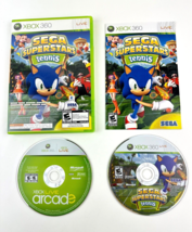 Sega Superstars Tennis Microsoft Xbox 360  Game Complete 2008 Mint - £7.75 GBP