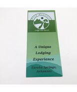 Pond Mountain Lodge &amp; Resort Brochure Eureka Springs Arkansas 1990&#39;s - $127.10 MXN