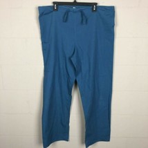 White Swan Women’s Scrub Bottoms Size M Blue TC26 - $8.41