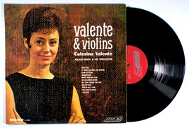 Caterina Valente - Valente and Violins (1964) Vinyl LP • Roland Shaw, Eb... - $20.11