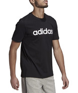 Men&#39;s adidas Essentials Embroidered Linear Logo Tee- Black XL - $19.99