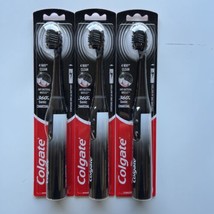 Colgate 360 Power Charcoal Battery Toothbrush, Black, 3 Pack - £22.98 GBP