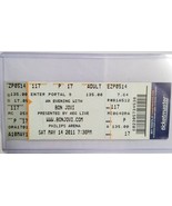 JON BON JOVI - ORIGINAL 2011 UNUSED WHOLE FULL CONCERT TICKET - $15.00